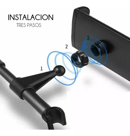 Soporte Celular Asiento Trasero Auto